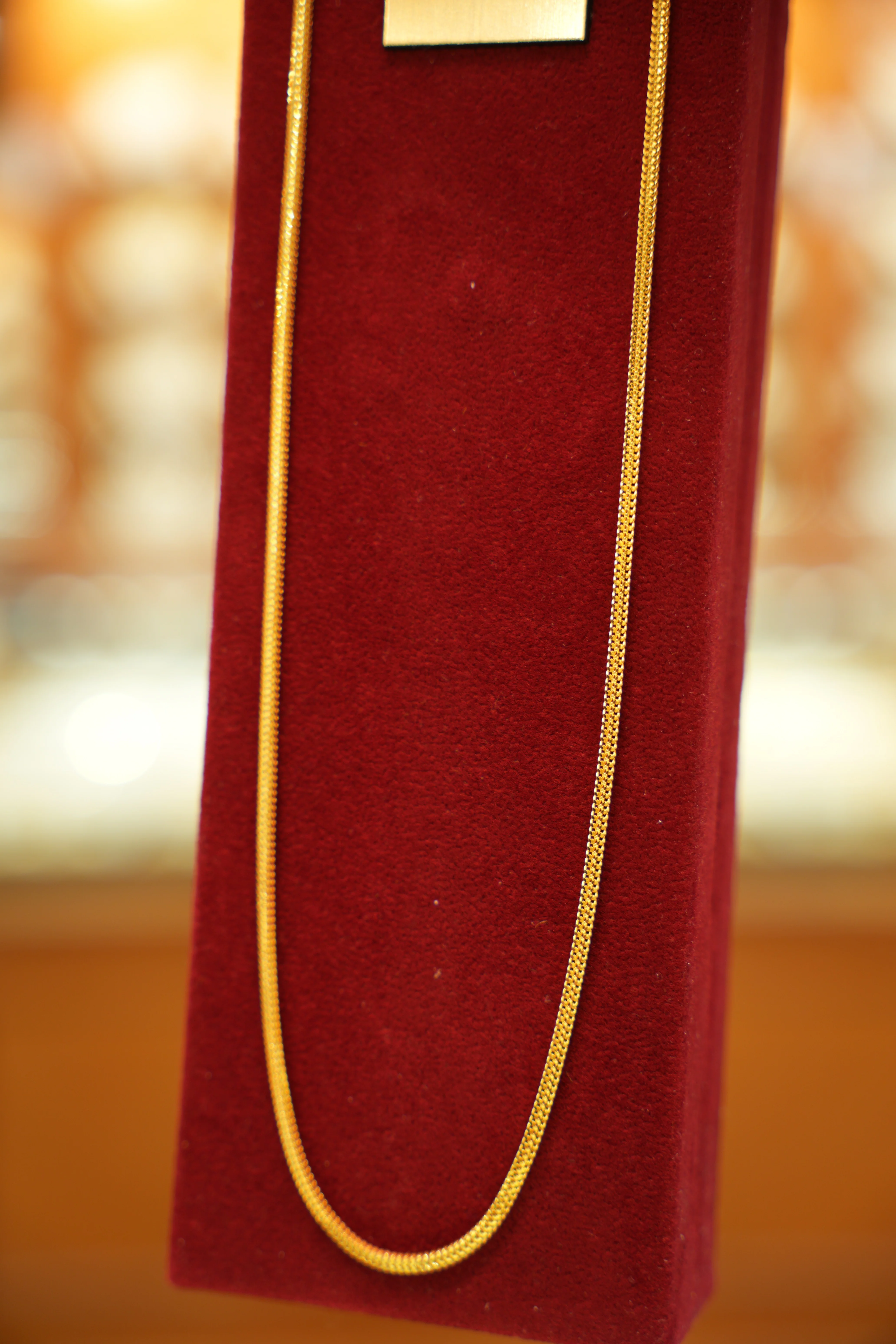 22K Gold Men's Chain (24 Inches) - Image 3