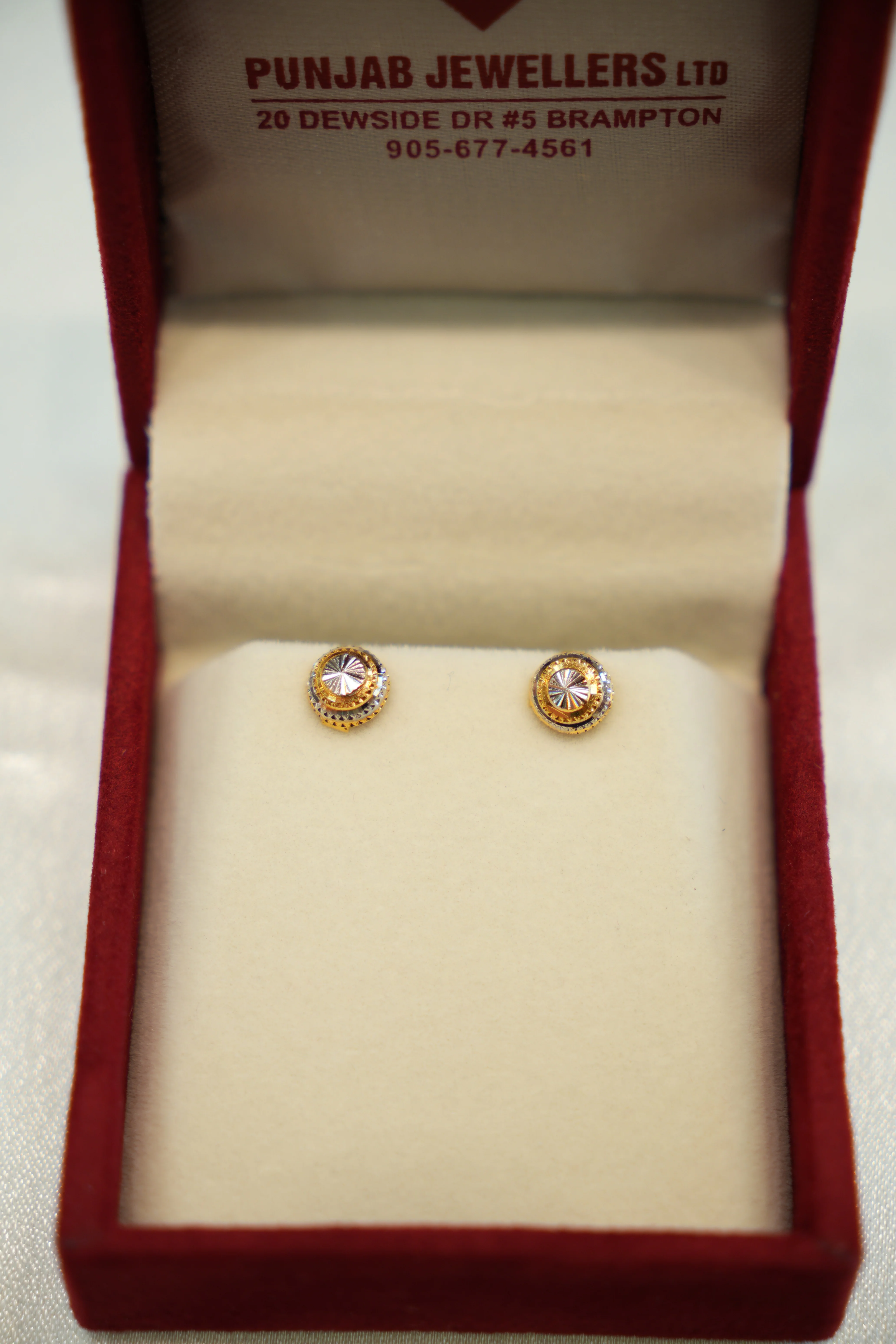 22K Gold Ladies Earrings