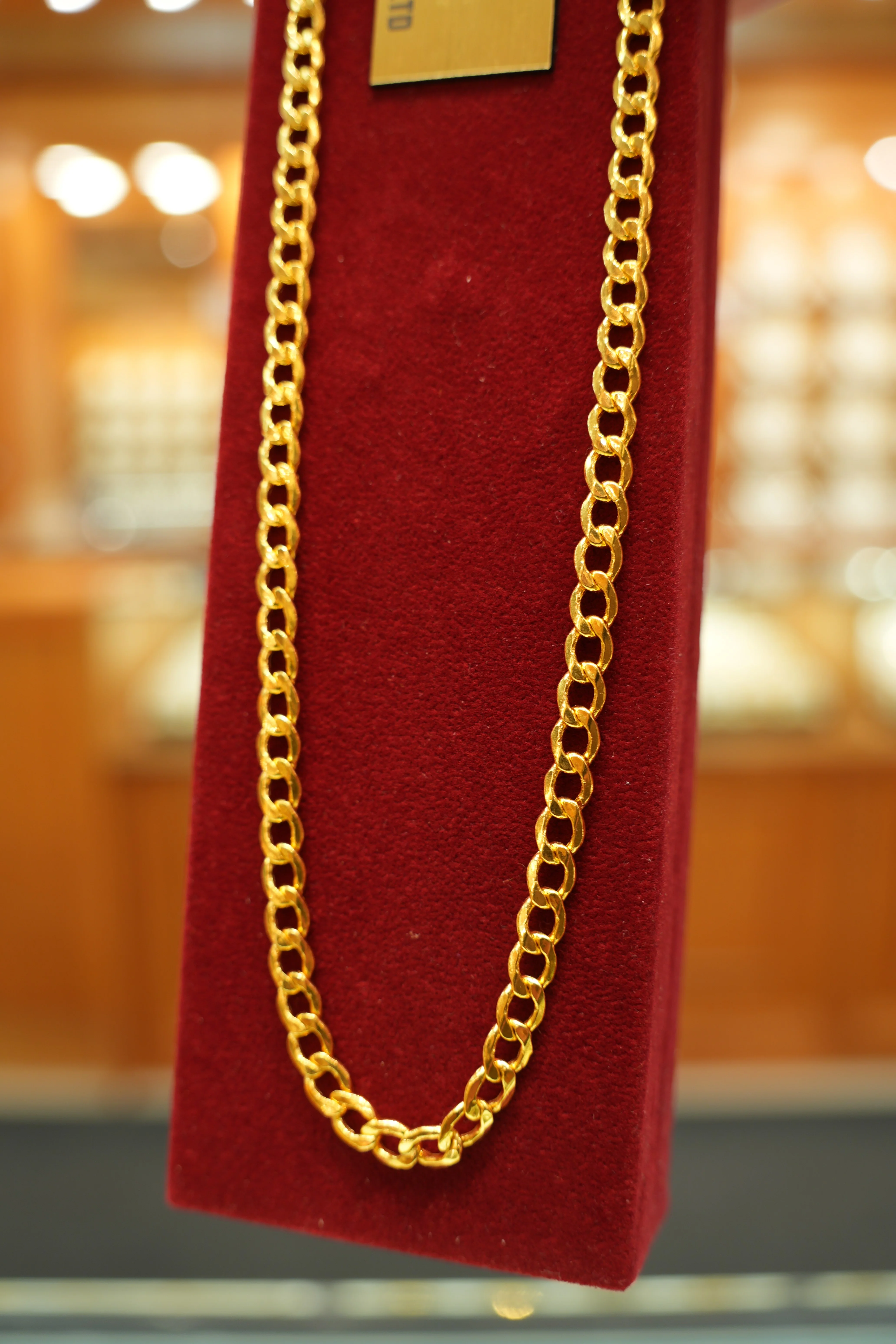 22K Gold Men's Chain (22 Inches) - Image 3